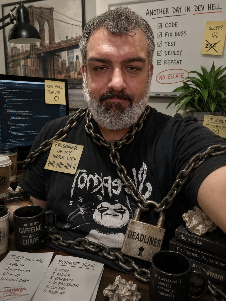 «Η ζωή του developer δεν είναι καθόλου αγχωτική» — Άγγελος, 34